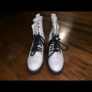 Steve Madden combat boots